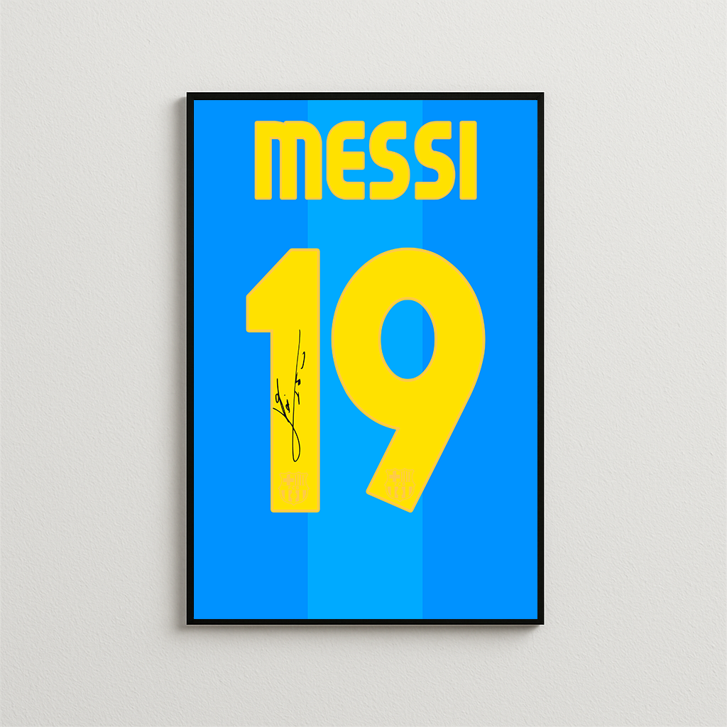 Lionel Messi #19 (2007/08)